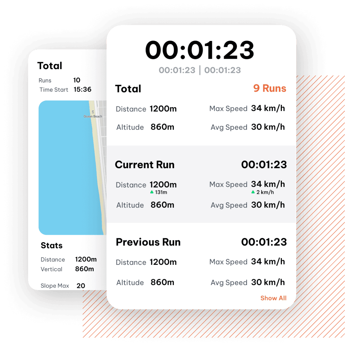 Tracker screenshot